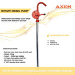 Cast Iron Rotary Diesel/Oil Pump - Heavy Duty - Image 2